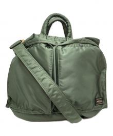 PORTER（ポーター）の古着「TANKER  HELMET BAG」｜オリーブ