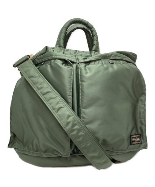 PORTER（ポーター）PORTER (ポーター) TANKER  HELMET BAG オリーブ サイズ:-の古着・服飾アイテム