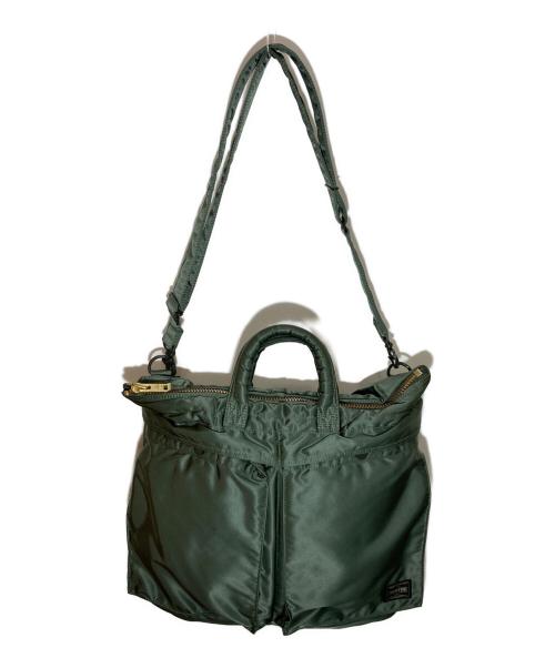 PORTER（ポーター）PORTER (ポーター) TANKER  HELMET BAG オリーブ サイズ:-の古着・服飾アイテム