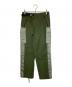 sacai（サカイ）の古着「Nylon Twill Mix Pants」｜グリーン
