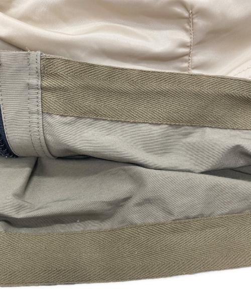 sacai（サカイ）sacai (サカイ) Nylon Twill Mix Blouson ベージュ×カーキ サイズ:1の古着・服飾アイテム