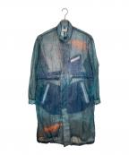 BED J.W. FORDベッドフォード）の古着「IWAMOTO Mods Coat」｜グリーン