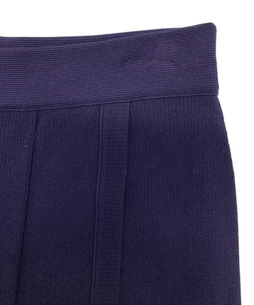 HERMES（エルメス）HERMES (エルメス) ニットスカート ネイビー サイズ:36の古着・服飾アイテム