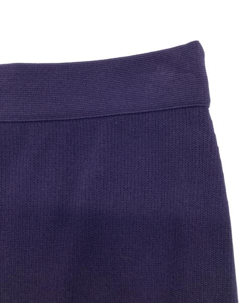 HERMES（エルメス）HERMES (エルメス) ニットスカート ネイビー サイズ:36の古着・服飾アイテム