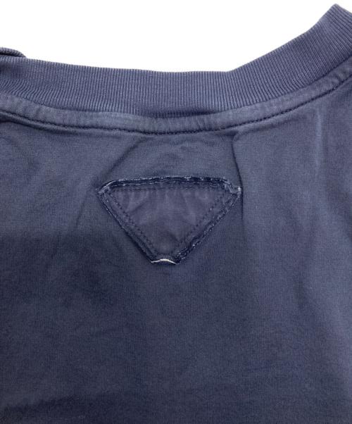 PRADA（プラダ）PRADA (プラダ) 半袖Tシャツ ネイビー サイズ:Ⅿの古着・服飾アイテム