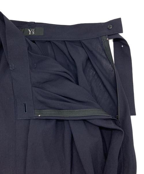 Y's（ワイズ）Y's (ワイズ) ベルト付スカート ネイビー サイズ:-の古着・服飾アイテム