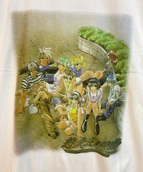 電撃屋（デンゲキヤ）電撃屋 (デンゲキヤ) アニメTシャツ ホワイト サイズ:-の古着・服飾アイテム