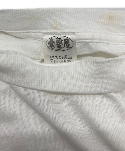 電撃屋（デンゲキヤ）電撃屋 (デンゲキヤ) アニメTシャツ ホワイト サイズ:-の古着・服飾アイテム