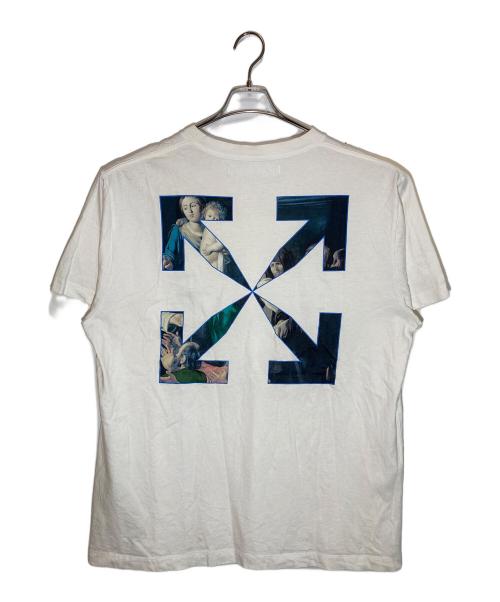 OFFWHITE（オフホワイト）OFFWHITE (オフホワイト) CARAVAGGIO PAINTING S/S TEE/プリントTシャツ ホワイト サイズ:-の古着・服飾アイテム
