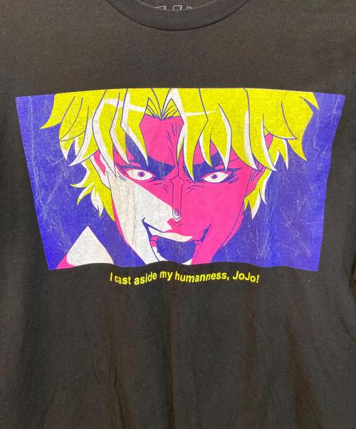 JOJO（ジョジョノ奇妙ナ冒険）JOJO (ジョジョノ奇妙ナ冒険) アニメTシャツ ブラック サイズ:Lの古着・服飾アイテム