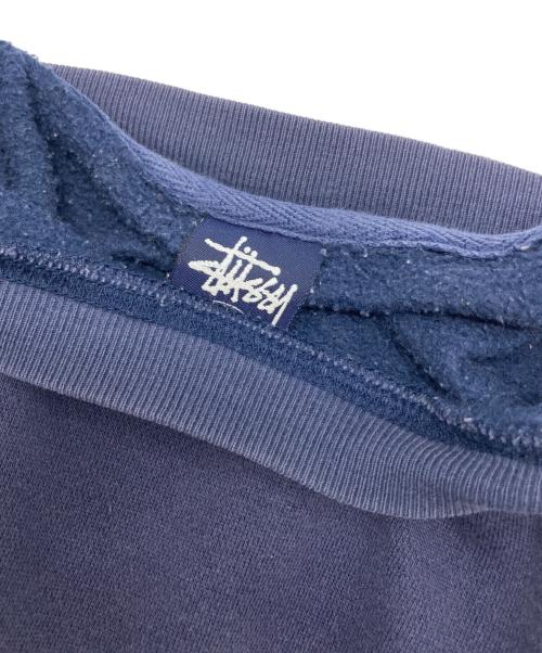 stussy（ステューシー）stussy (ステューシー) ボロドラゴンプリントスウェット ネイビー サイズ:Ⅿの古着・服飾アイテム