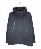DESCENTE ALLTERRAINデザイント オルテライン）の古着「ハードシェルジャケット“クレアス”」｜ブラック