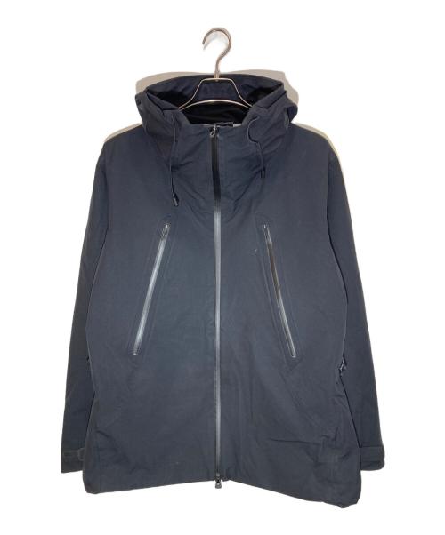 DESCENTE ALLTERRAIN（デザイント オルテライン）Descente ALLTERRAIN (デザイント オルテライン) ハードシェルジャケット“クレアス” ブラック サイズ:Lの古着・服飾アイテム