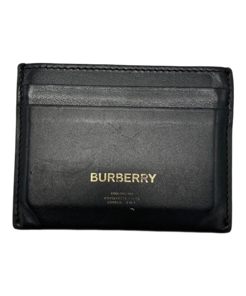 BURBERRY（バーバリー）BURBERRY (バーバリー) カードケース ブラックの古着・服飾アイテム