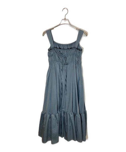 HER LIP TO（ハーリップトゥ）Her lip to (ハーリップトゥ) Double Bow Summer Long Dress ブルー サイズ:Ⅿの古着・服飾アイテム
