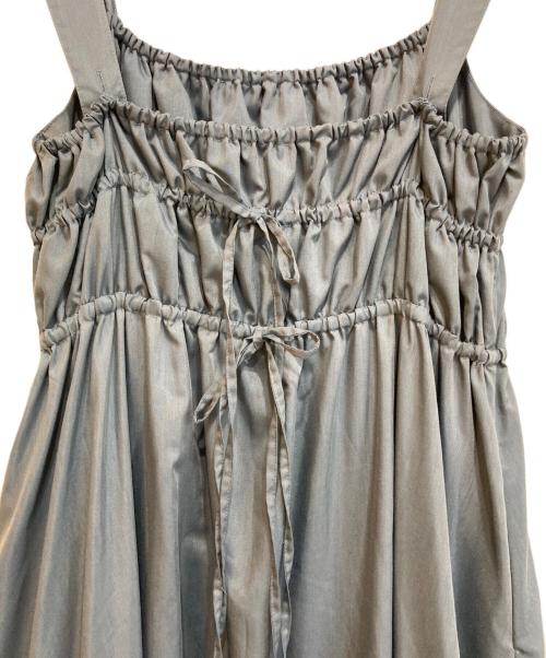 HER LIP TO（ハーリップトゥ）Her lip to (ハーリップトゥ) Double Bow Summer Long Dress ブルー サイズ:Ⅿの古着・服飾アイテム