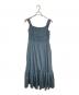 Her lip to（ハーリップトゥ）の古着「Double Bow Summer Long Dress」｜ブルー
