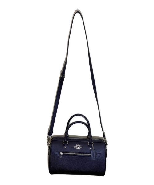 COACH（コーチ）COACH (コーチ) ローアン サッチェル バッグ パープル サイズ:-の古着・服飾アイテム