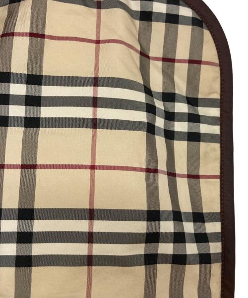 BURBERRY LONDON（バーバリーロンドン）BURBERRY LONDON (バーバリーロンドン) 裏地ノバチェックキルティングジャケット ブラウン サイズ:SIZE 9の古着・服飾アイテム