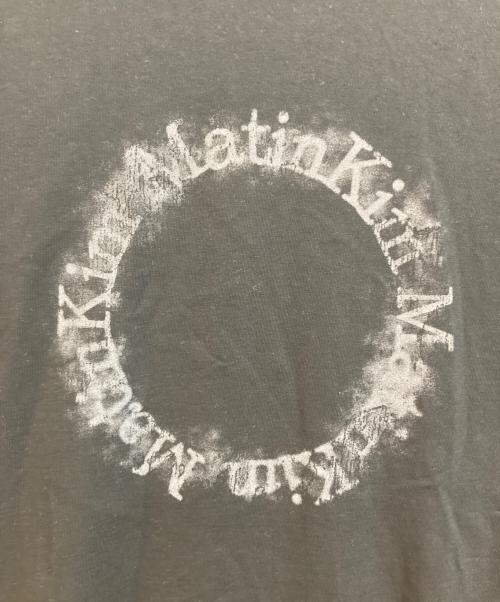 Matin Kim（マーティン・キム）Matin Kim (マーティン・キム) MATIN KIM CIRCLE LOGO TOP ブラック サイズ:XLの古着・服飾アイテム