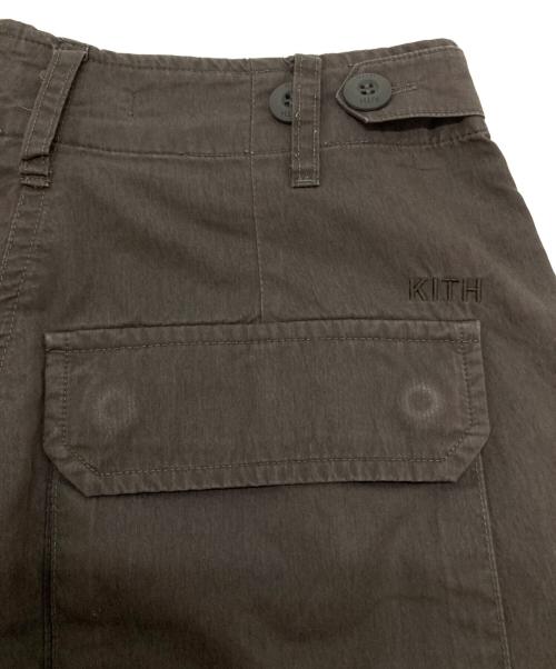 KITH（キス）KITH (キス) カーゴパンツ ブラウン サイズ:25の古着・服飾アイテム