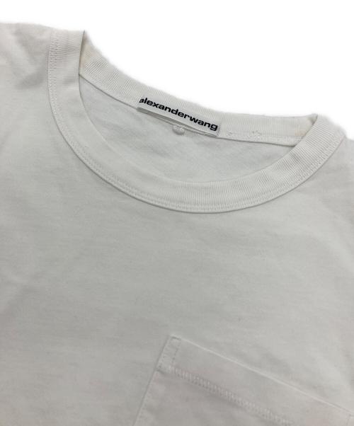 ALEXANDER WANG（アレキサンダー・ワン）ALEXANDER WANG (アレキサンダー・ワン) 半袖カットソー ホワイト サイズ:Sの古着・服飾アイテム