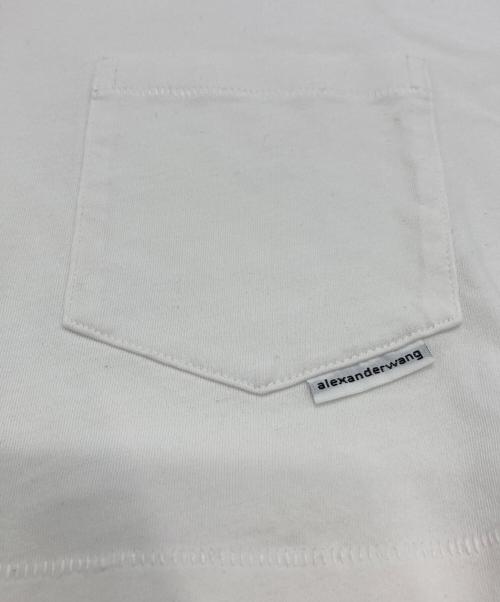 ALEXANDER WANG（アレキサンダー・ワン）ALEXANDER WANG (アレキサンダー・ワン) 半袖カットソー ホワイト サイズ:Sの古着・服飾アイテム