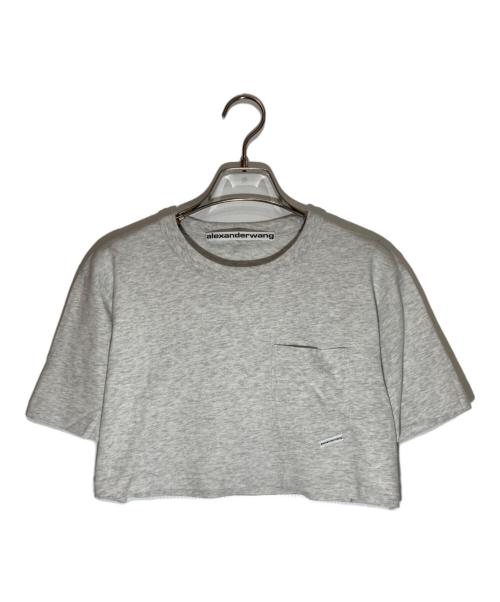 ALEXANDER WANG（アレキサンダー・ワン）ALEXANDER WANG (アレキサンダー・ワン) 半袖カットソー グレー サイズ:XSの古着・服飾アイテム