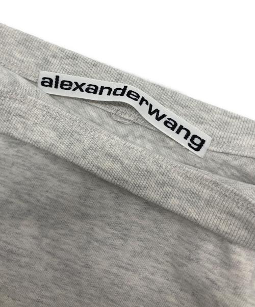 ALEXANDER WANG（アレキサンダー・ワン）ALEXANDER WANG (アレキサンダー・ワン) 半袖カットソー グレー サイズ:XSの古着・服飾アイテム