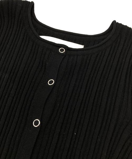 anuke（アンヌーク）anuke (アンヌーク) Cachecoeur Knit Cardigan ブラック サイズ:SIZE Freeの古着・服飾アイテム