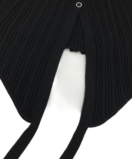 anuke（アンヌーク）anuke (アンヌーク) Cachecoeur Knit Cardigan ブラック サイズ:SIZE Freeの古着・服飾アイテム