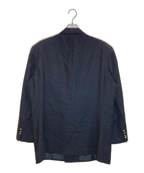 Christian Dior（クリスチャン ディオール）Christian Dior (クリスチャン ディオール) ウールカシミヤダブルジャケット ブラック サイズ:SIZE LLの古着・服飾アイテム