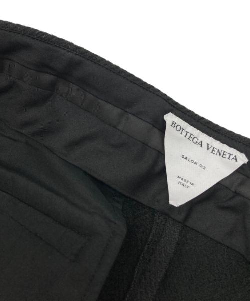 BOTTEGA VENETA（ボッテガベネタ）BOTTEGA VENETA (ボッテガベネタ) Wool Pants Zip Slacks ブラック サイズ:52の古着・服飾アイテム