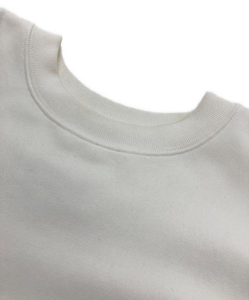 Maison Margiela（メゾンマルジェラ）Maison Margiela (メゾンマルジェラ) コットンジャージースウェットシャツ ホワイト サイズ:48の古着・服飾アイテム