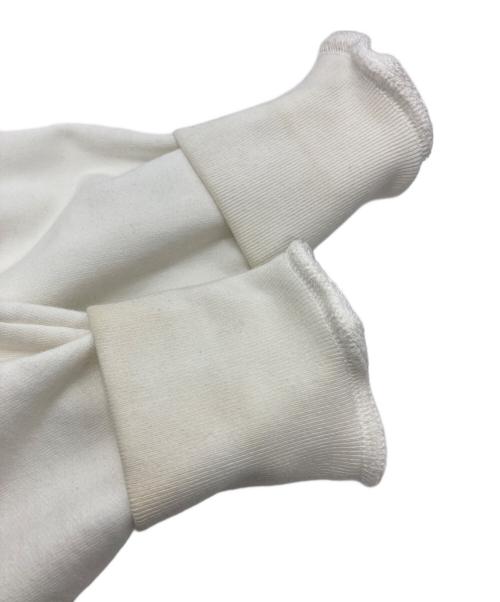 Maison Margiela（メゾンマルジェラ）Maison Margiela (メゾンマルジェラ) コットンジャージースウェットシャツ ホワイト サイズ:48の古着・服飾アイテム