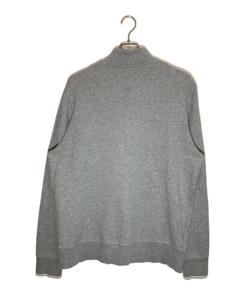 FRED PERRY（フレッドペリー）FRED PERRY (フレッドペリー) ハーフジップスウェット グレー サイズ:XLの古着・服飾アイテム