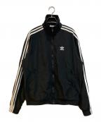 adidasアディダス）の古着「アディカラー ウーブン ファイヤーバード トラックトップ」｜ブラック