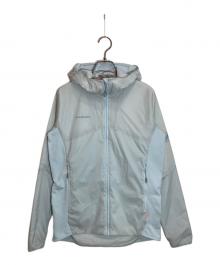 MAMMUT（マムート）の古着「Rime Light IN Flex Hooded Jacket」｜ブルー