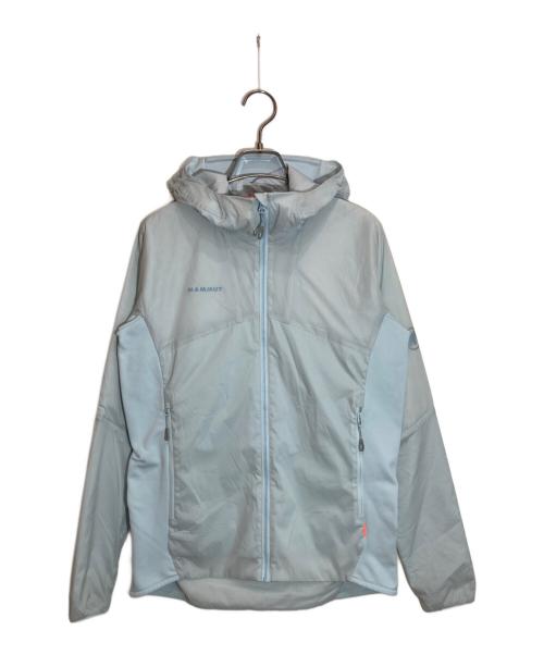 MAMMUT（マムート）MAMMUT (マムート) Rime Light IN Flex Hooded Jacket ブルー サイズ:Ⅿの古着・服飾アイテム