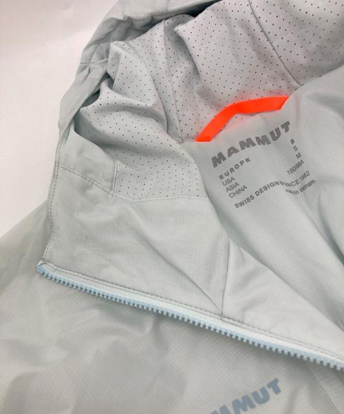 MAMMUT（マムート）MAMMUT (マムート) Rime Light IN Flex Hooded Jacket ブルー サイズ:Ⅿの古着・服飾アイテム