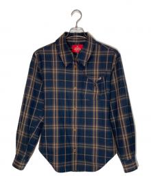 Vivienne Westwood RED LABEL（ヴィヴィアンウエストウッドレッドレーベル）の古着「チェックシャツ」｜ブラック×ブラウン