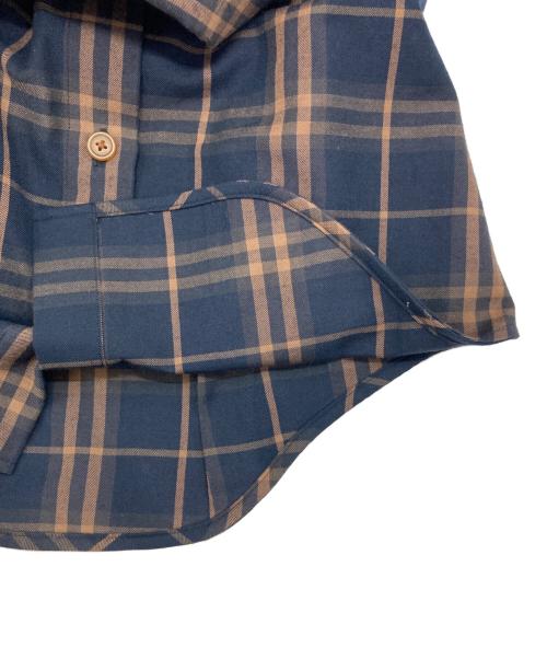 Vivienne Westwood RED LABEL（ヴィヴィアンウエストウッドレッドレーベル）Vivienne Westwood RED LABEL (ヴィヴィアンウエストウッドレッドレーベル) チェックシャツ ブラック×ブラウン サイズ:SIZE 00の古着・服飾アイテム
