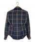 Vivienne Westwood RED LABEL (ヴィヴィアンウエストウッドレッドレーベル) チェックシャツ ブラック×ブラウン サイズ:SIZE 00：11000円