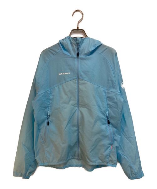 MAMMUT（マムート）MAMMUT (マムート) コンベイ ウィンドブレーカー フーデッド ジャケット ブルー サイズ:Lの古着・服飾アイテム