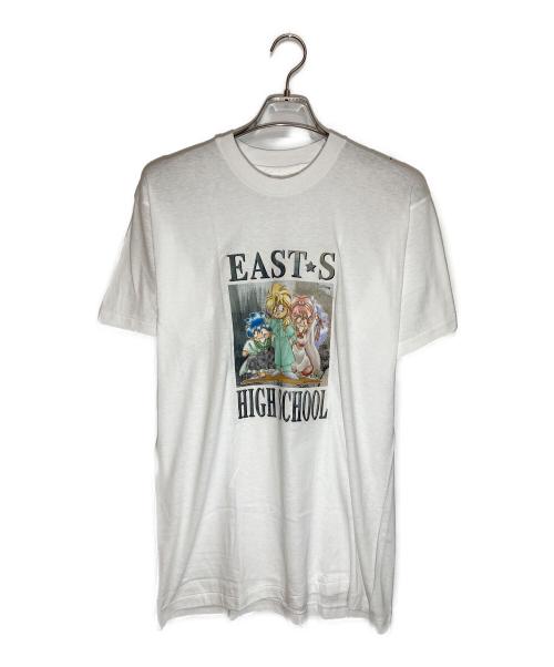 Hanes（ヘインズ）Hanes (ヘインズ) アニメTシャツ ホワイト サイズ:Lの古着・服飾アイテム