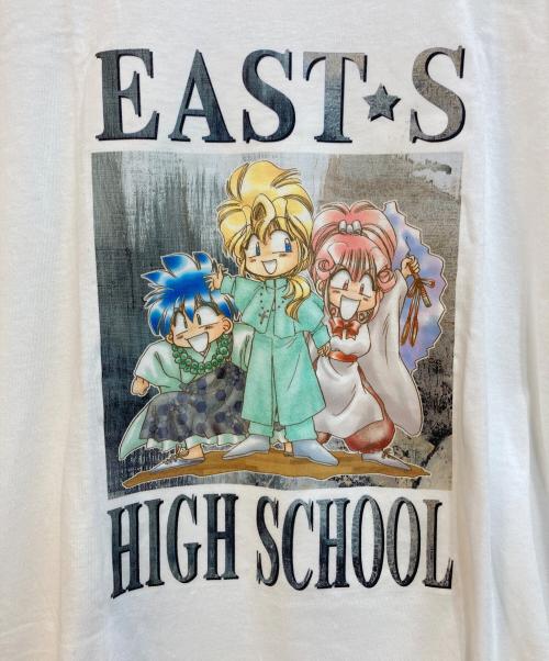Hanes（ヘインズ）Hanes (ヘインズ) アニメTシャツ ホワイト サイズ:Lの古着・服飾アイテム
