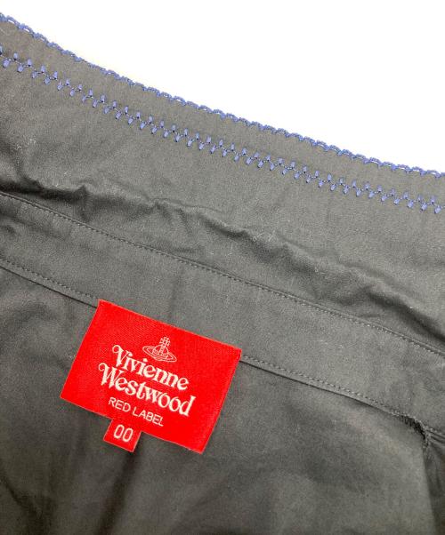 Vivienne Westwood RED LABEL（ヴィヴィアンウエストウッドレッドレーベル）Vivienne Westwood RED LABEL (ヴィヴィアンウエストウッドレッドレーベル) ラウンドカラーシャツ ブラック サイズ:SIZE 00の古着・服飾アイテム