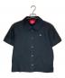 Vivienne Westwood RED LABEL（ヴィヴィアンウエストウッドレッドレーベル）の古着「ラウンドカラーシャツ」｜ブラック