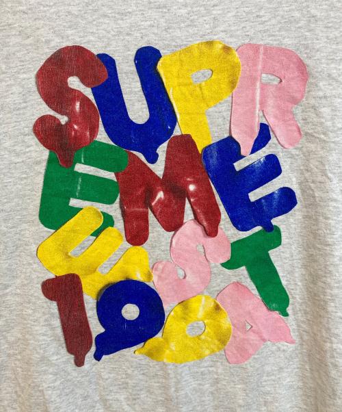 SUPREME（シュプリーム）Supreme (シュプリーム) balloons tee グレー サイズ:XLの古着・服飾アイテム