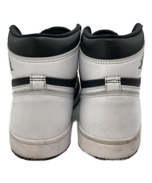 NIKE（ナイキ）NIKE (ナイキ) Air Jordan 1 Retro High OG ホワイト×ブラック サイズ:SIZE 27.5cmの古着・服飾アイテム